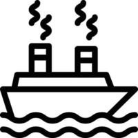 ship vector illustration on a background.Premium quality symbols.vector icons for concept and graphic design.