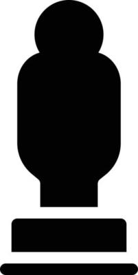 statue vector illustration on a background.Premium quality symbols.vector icons for concept and graphic design.