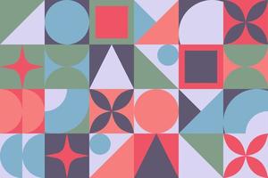 Geometric seamless pattern. vector