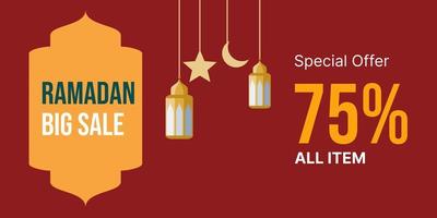 Ramadan sale Ramadan sale banners set,discount and best offer tag, label or sticker set on occasion of Ramadan Kareem and Eid Mubarak, vector illustration