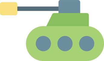ilustración de vector de tanque militar en un fondo. símbolos de calidad premium. iconos vectoriales para concepto y diseño gráfico.