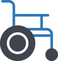 wheelchair vector illustration on a background.Premium quality symbols.vector icons for concept and graphic design.