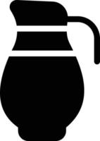 jug vector illustration on a background.Premium quality symbols.vector icons for concept and graphic design.