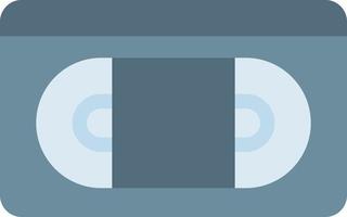 cassette vector illustration on a background.Premium quality symbols.vector icons for concept and graphic design.