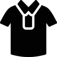 ilustración de vector de camisa en un fondo. símbolos de calidad premium. iconos vectoriales para concepto y diseño gráfico.