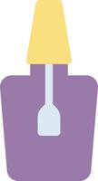 nail polish vector illustration on a background.Premium quality symbols.vector icons for concept and graphic design.