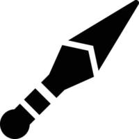 ilustración de vector de cuchillo en un fondo. símbolos de calidad premium. iconos vectoriales para concepto y diseño gráfico.