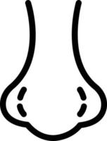 nose surgery vector illustration on a background.Premium quality symbols.vector icons for concept and graphic design.
