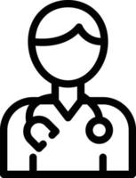 doctor vector illustration on a background.Premium quality symbols.vector icons for concept and graphic design.