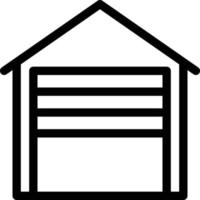 Garage vector illustration on a background.Premium quality symbols.vector icons for concept and graphic design.