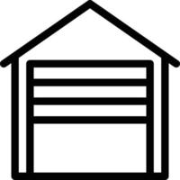 Garage vector illustration on a background.Premium quality symbols.vector icons for concept and graphic design.