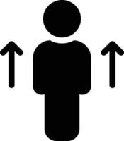 User up vector illustration on a background.Premium quality symbols.vector icons for concept and graphic design.