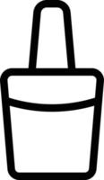 nail polish vector illustration on a background.Premium quality symbols.vector icons for concept and graphic design.
