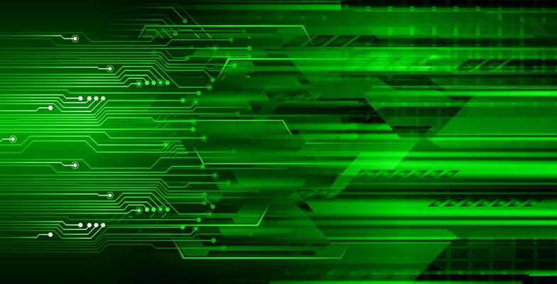 cyber circuit future technology concept background