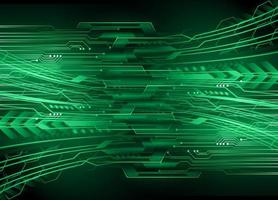 cyber circuit future technology concept background vector