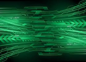 cyber circuit future technology concept background vector