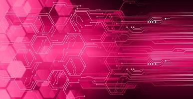 cyber circuit future technology concept background vector