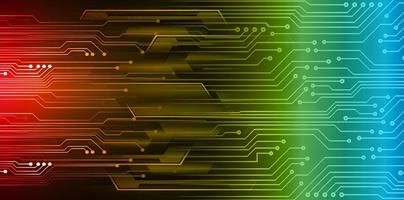 xcyber circuit future technology concept background vector