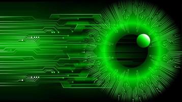 eye cyber circuit future technology concept background vector