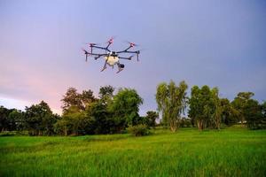 Agricultural drones in Thailand photo