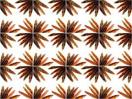Leaf pattern background photo