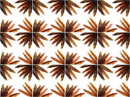 Leaf pattern background photo