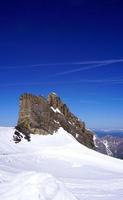 ski snow mountains park Titlis vertical photo