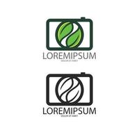 green photo logo vector