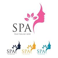 logotipo de belleza spa