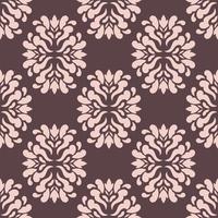 Damask seamless pattern background. - Vector. vector