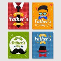 Happy Father's Day Card vector