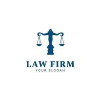 plantilla de diseño de logotipo de abogado, bufete de abogados, logotipo de justicia, logotipo de ley para abogados y tribunales vector