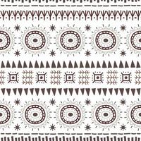 Navajo seamless pattern. Ikat background with traditional design texture vector