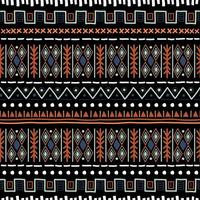 Navajo seamless pattern. Ikat background with traditional design texture vector