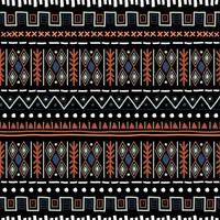 Navajo seamless pattern. Ikat background with traditional design texture vector