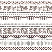 Navajo seamless pattern. Ikat background with traditional design texture vector