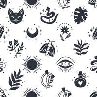 Boho  highlight covers pattern vector