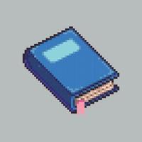 vector Pixel art book icon for game development