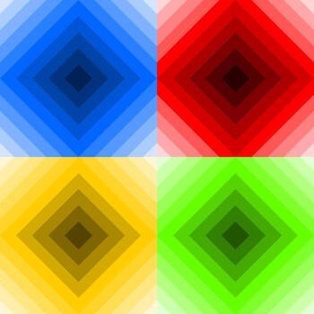 Geometry color pattern background vector design set