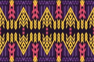 Abstract design with geometric shapes interspersed with beautiful retro fabric patterns. vector