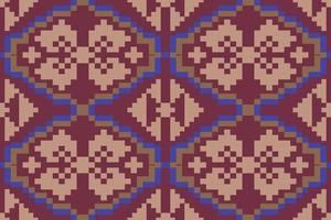 Abstract design with beautiful pixelated geometric shapes. vector