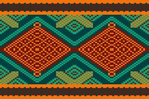 Abstract design with beautiful pixelated geometric shapes. vector