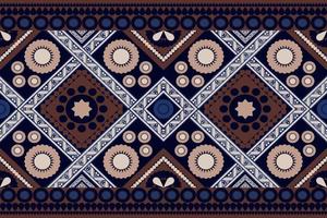 Abstract design with geometric shapes interspersed with beautiful patterns. vector