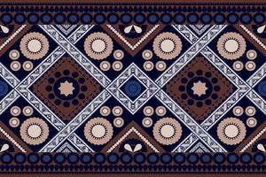 Abstract design with geometric shapes interspersed with beautiful patterns. vector