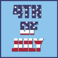 4th of july vector