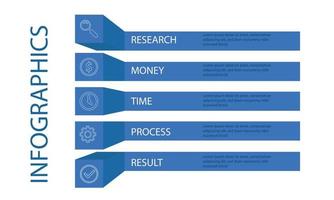 Vector Infographic design with icons. process diagram, flow chart, info graph, Infographics for business concept, presentations banner, workflow layout.