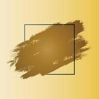 aabstract with grunge brush stroke and luxury gradient background vector