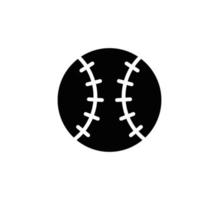 Baseball icon vector logo design template