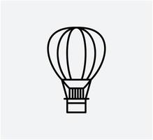 Balloon icon vector logo design template