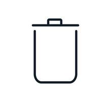 Recycle icon ,garbage icon vector logo design template